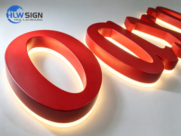 Backlit Channel Letters