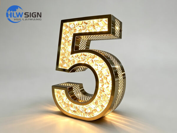 Perforated Sign