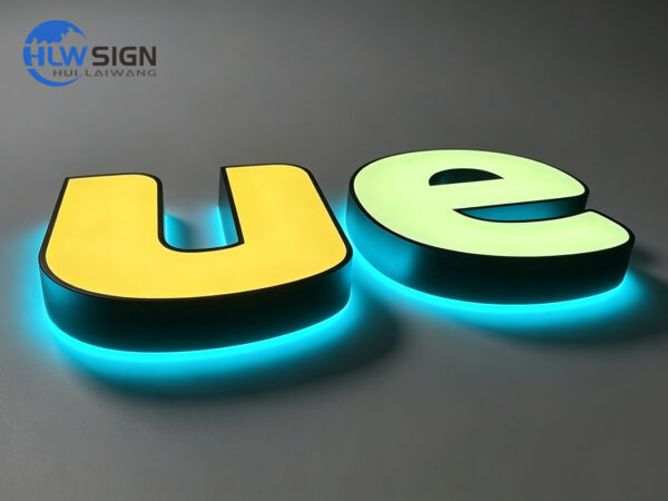 Front & Back Lit Channel Letters