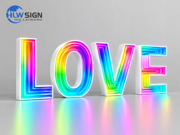 4FT Infinity Mirror Letters & Numbers — view 2