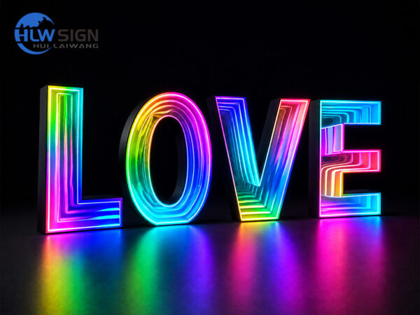 4FT Infinity Mirror Letters & Numbers — view 5