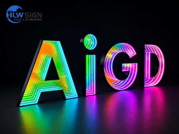 Infinity Mirror Sign