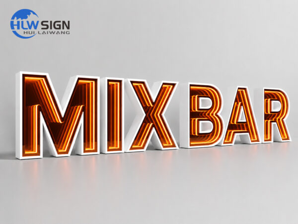 Infinity Mirror Sign — view 2