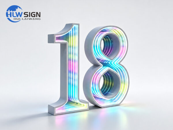 Infinity Mirror Sign — view 4