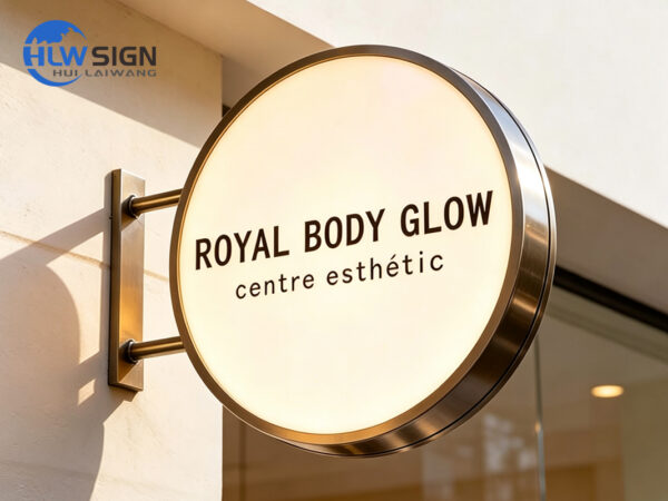 Logo & Light Box Sign