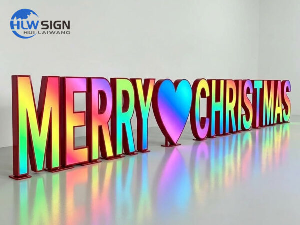 Merry Christmas Sign — view 3