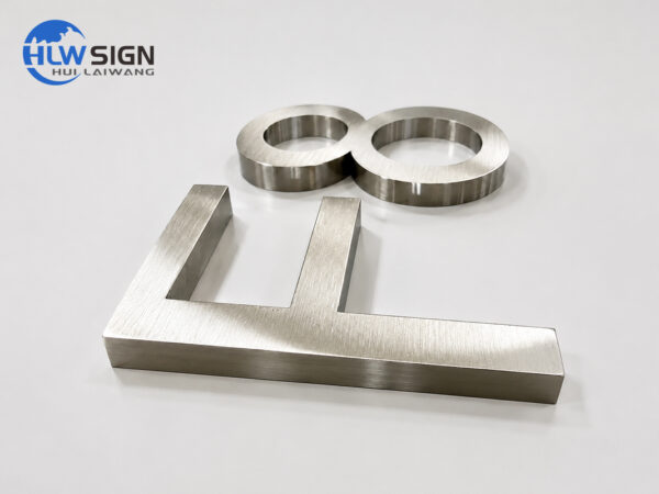 Non-illuminated Metal Sign — view 4