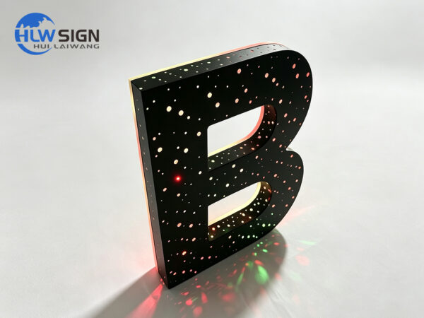 Starry-Sky LED Channel Letters — view 5
