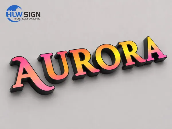 Letras RGB personalizadas 5