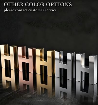 Mirror stainless steel colour chart